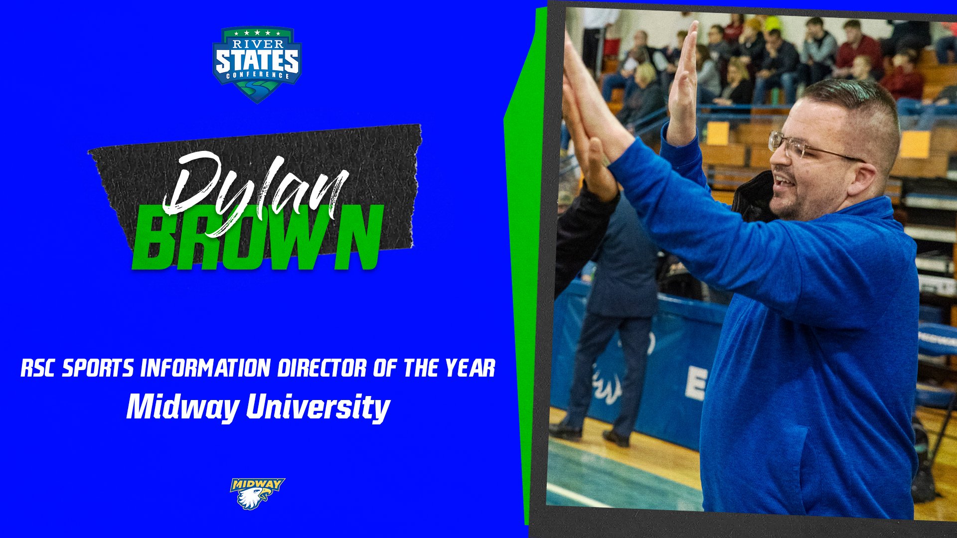 Dylan Brown Named RSC Sports Information Director of the Year
