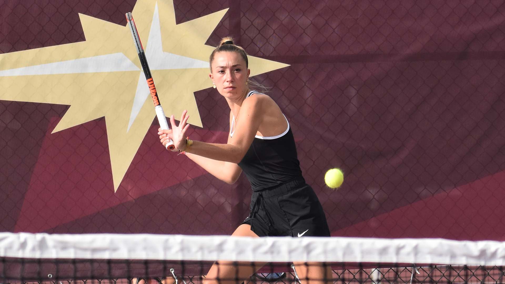 Caballero claims RSC Women's Tennis Player of the Week